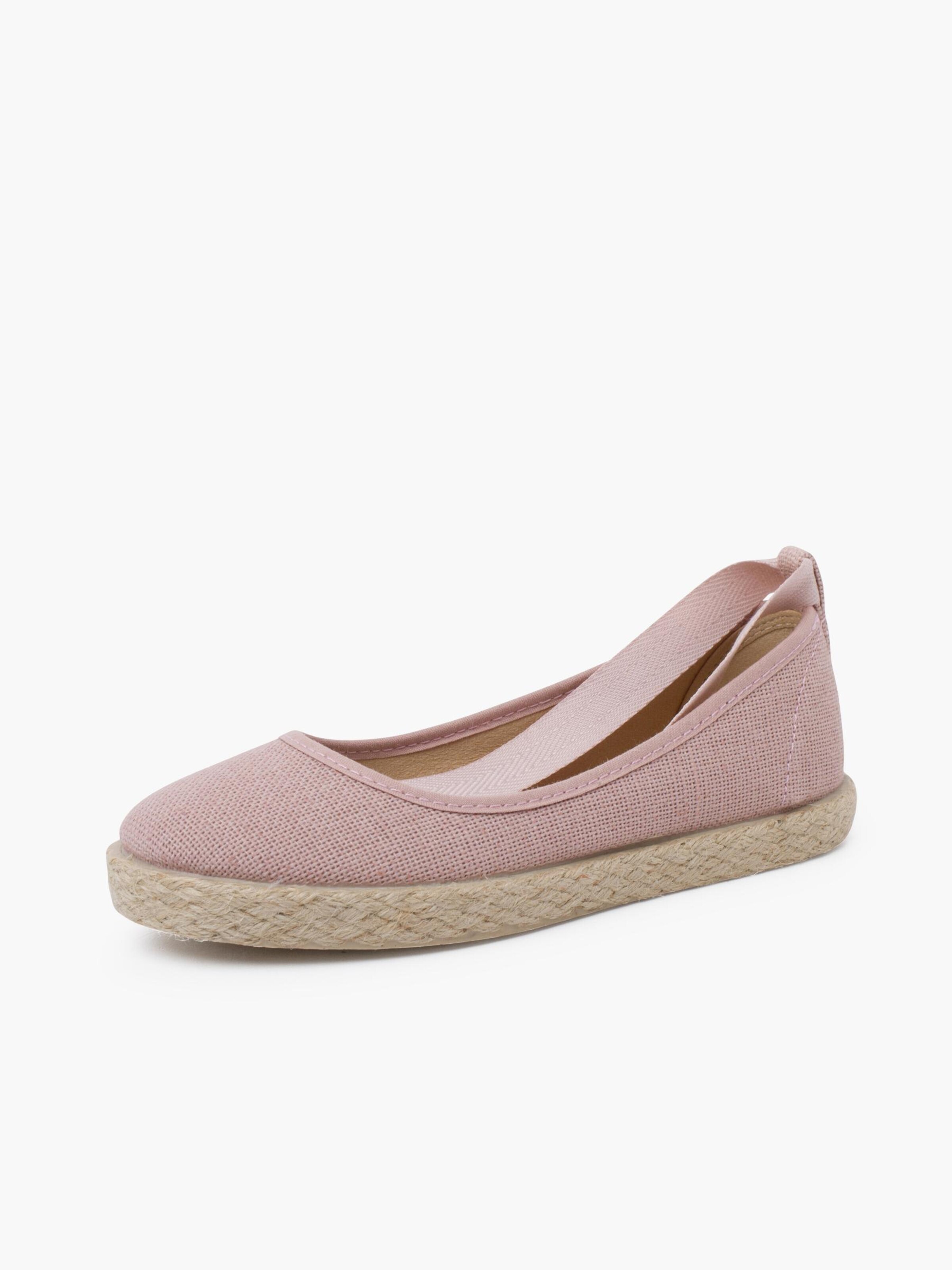 Pisamonas Ballet Flats in Pink: front
