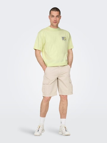 Only & Sons T-shirt 'MTV' i grön