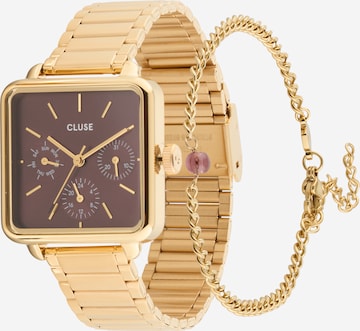 CLUSEAnalogni sat 'La Tétragone' - zlatna boja: prednji dio