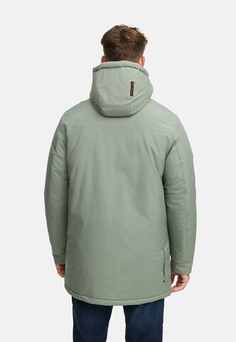 INDICODE JEANS Winterjas 'INBenyot' in Groen