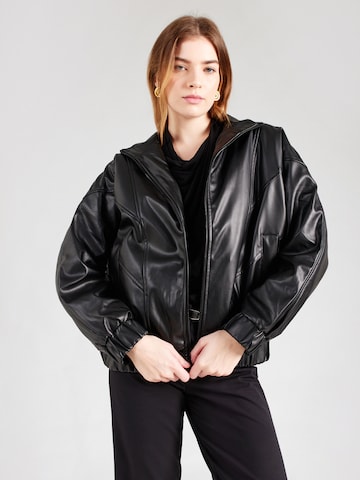 TOPSHOP Kurtka przejściowa 'BRIANA' w kolorze czarny: przód