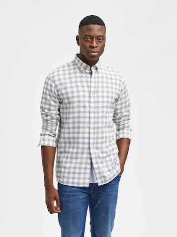 SELECTED HOMME Slim fit Overhemd in Blauw: voorkant