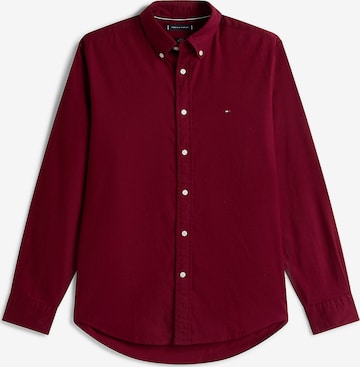 Chemise TOMMY HILFIGER en rouge : devant