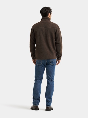 Didriksons Fleece jacket 'PETER' in Brown