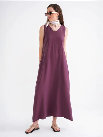 MixRay Kleid 'Maxi'‌‌‌ in Braun