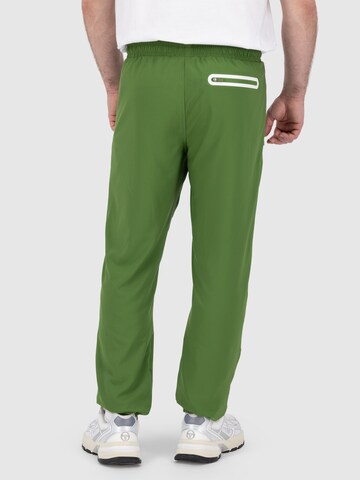 Sergio Tacchini Tapered Sports trousers 'RISPECCHIO' in Green