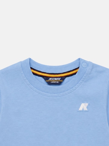 K-Way Shirt 'K-WAY KIDS E. PETE JERSEY T-SHIRT'‌‌‌ in Blau