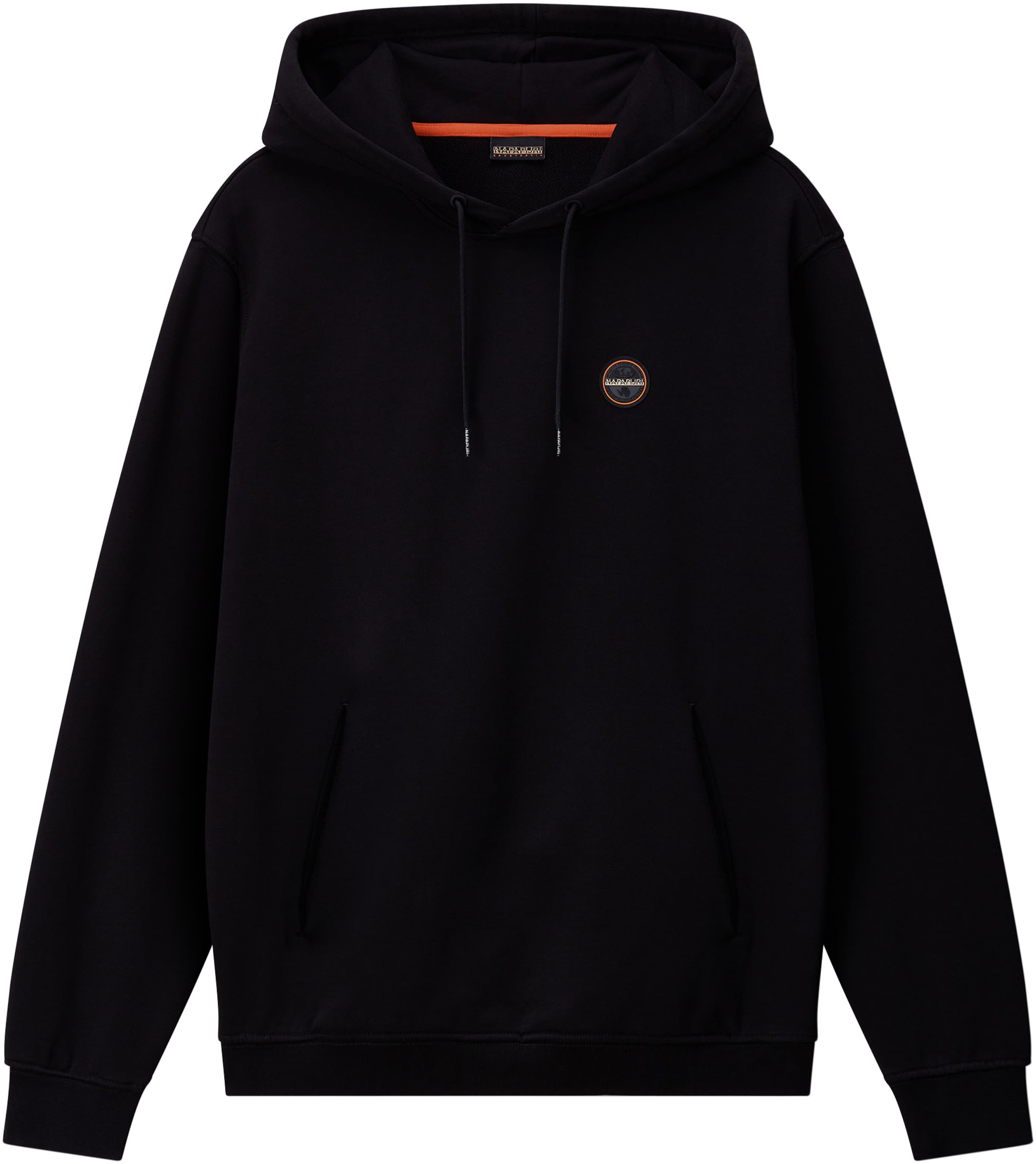 NAPAPIJRI Sweatshirt 'B-Badge' in Black: front