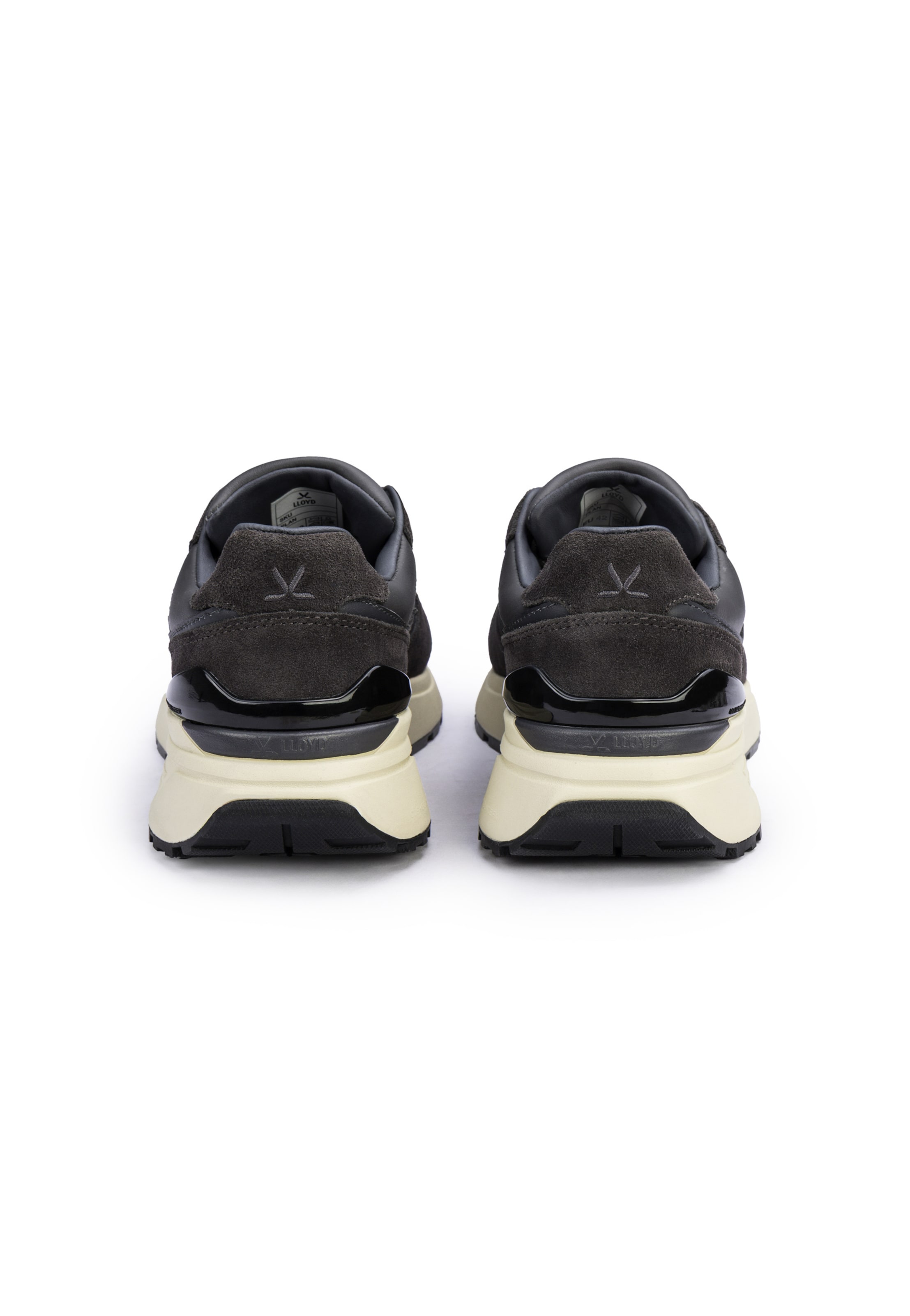 LLOYD Sneaker TEMPO WAVE in Grau: Rückseite