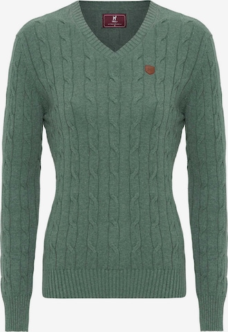 Pullover di Williot in verde: frontale