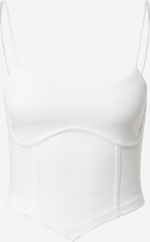 Gina Tricot Top 'Crissy' in White: front