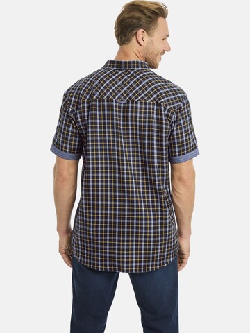 Jan Vanderstorm Comfort fit Overhemd ' Bakke ' in Gemengde kleuren