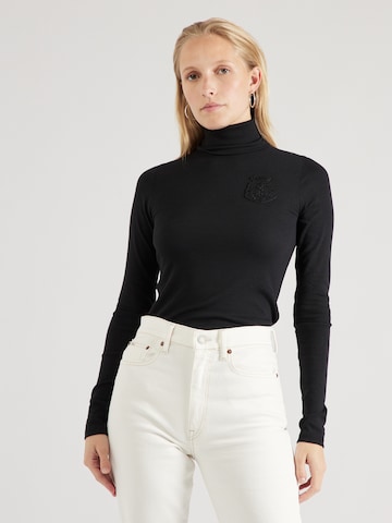 Pull-over Polo Ralph Lauren en noir : devant