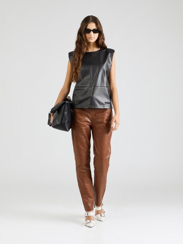 Gipsy by Mauritius - Tapered Pantalón 'Tariza' en marrón