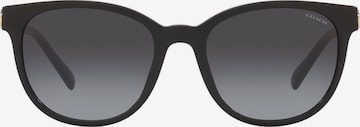 COACH Sonnenbrille in Schwarz