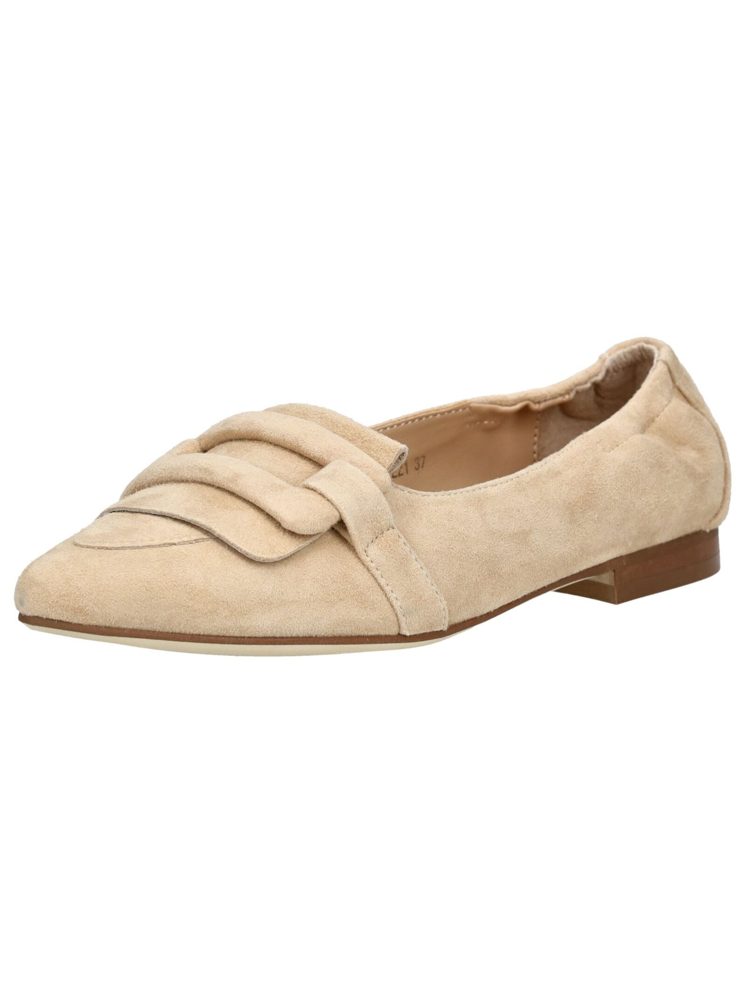 Regarde le Ciel Ballerina in Beige: front