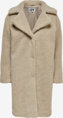 JDY Between-Seasons Coat in Beige: front