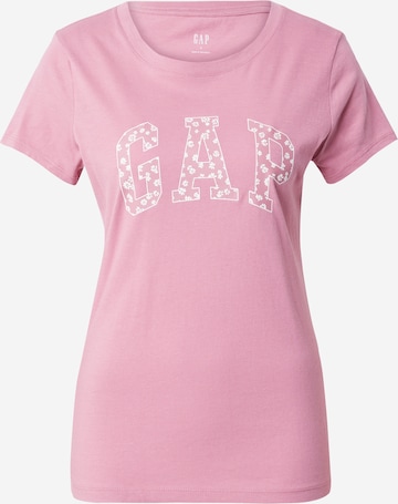 GAP T-Shirt 'CLASSIC' in Pink: predná strana