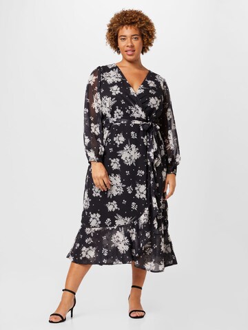 Robe Wallis Curve en noir : devant