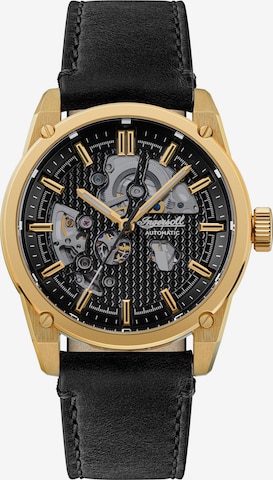 INGERSOLL Analoog horloge 'The Carroll 45mm' in Goud: voorkant