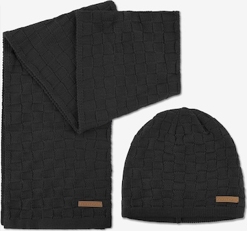 Bonnet 'Yuma' normani en gris : devant