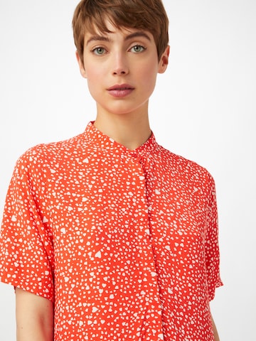 Abito camicia 'Lecia' di mbym in rosso