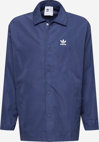 ADIDAS ORIGINALS Regular fit Φθινοπωρινό και ανοιξιάτικο μπουφάν σε μπλε: μπροστά