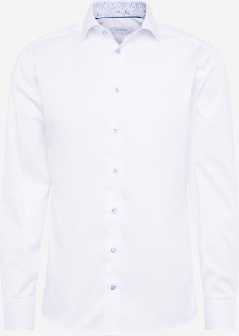 balta ETON Priglundantis modelis Dalykinio stiliaus marškiniai: priekis
