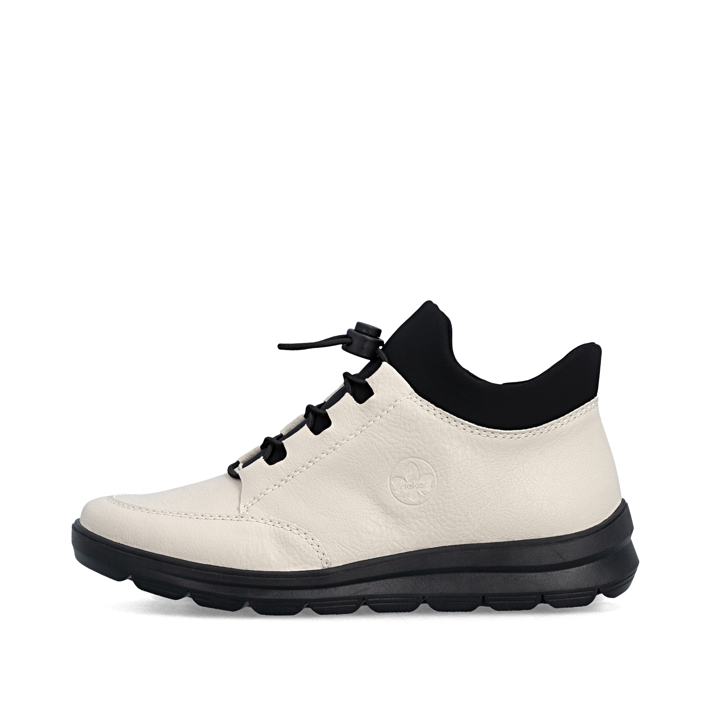 Bottines à lacets Rieker en beige