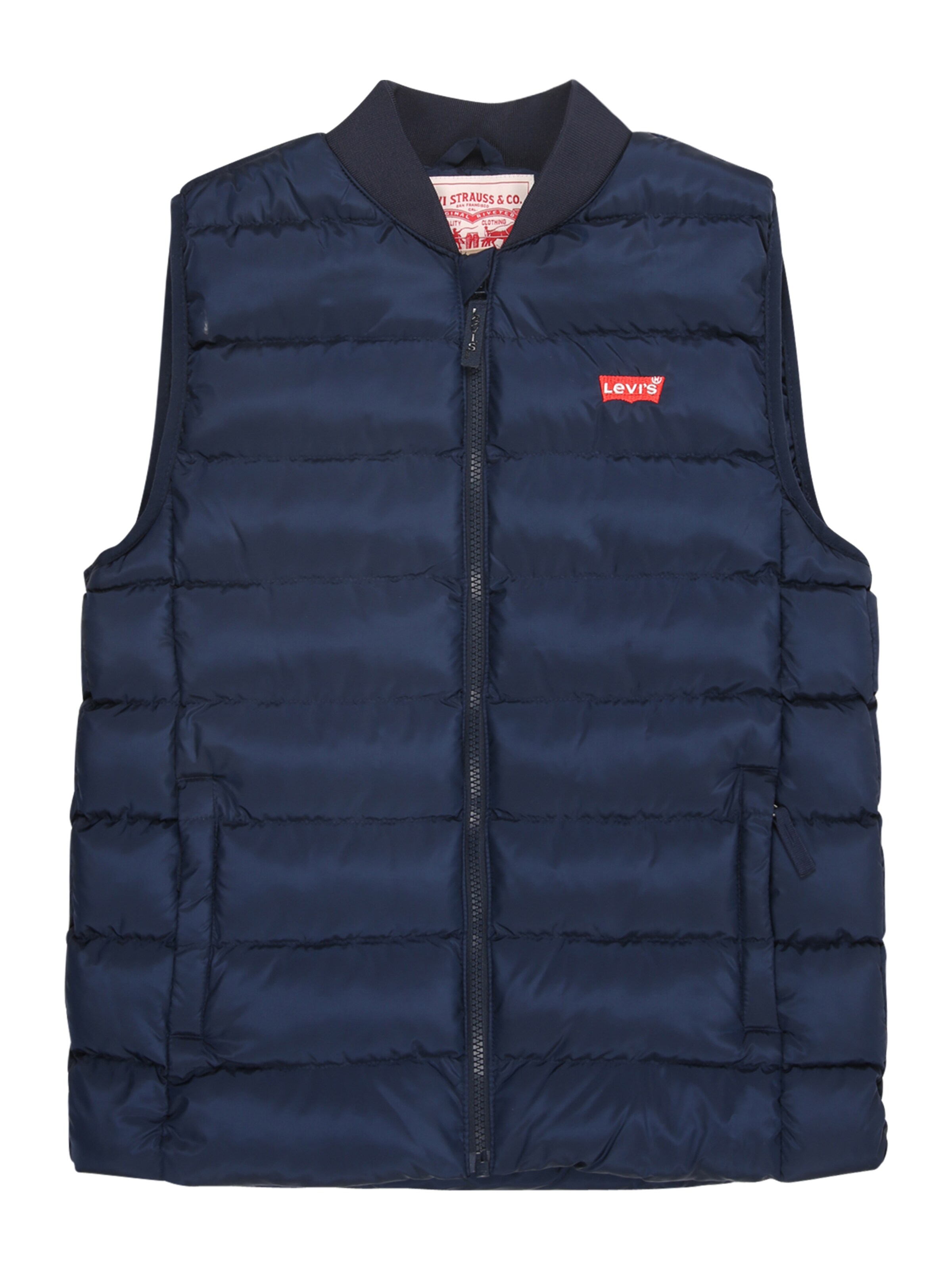 Levi's Kids Weste in Blau: Vorderseite