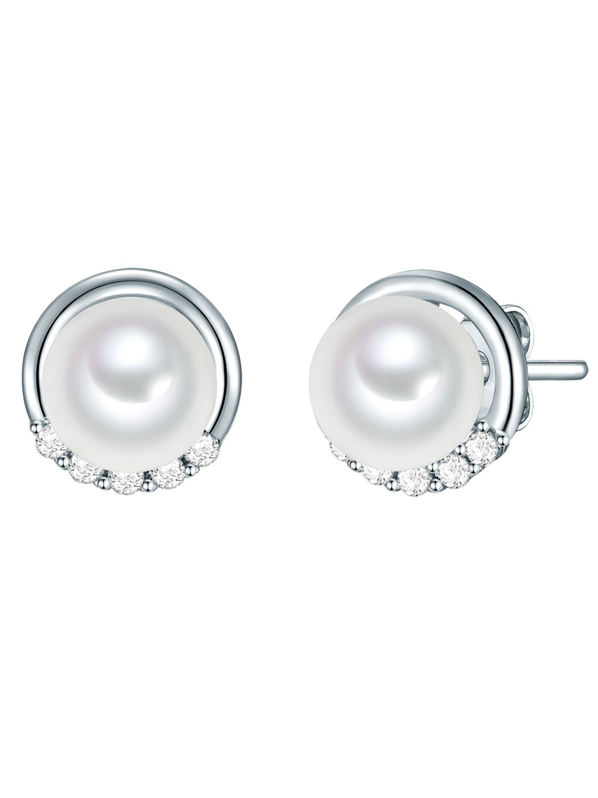 Rafaela Donata Ohrringe in Silber: Vorderseite