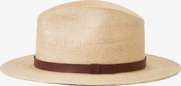 Brixton - Sombrero 'FEDORA' en beige: frente
