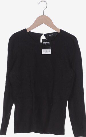 HALLHUBER Sweatshirt & Zip-Up Hoodie in S in Black: front