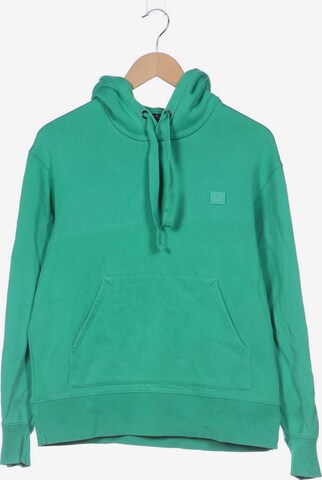 Acne Studios Sweatshirt & Zip-Up Hoodie in S in Green: front