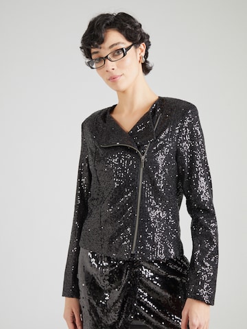 SWING Between-Season Jacket in Black: front