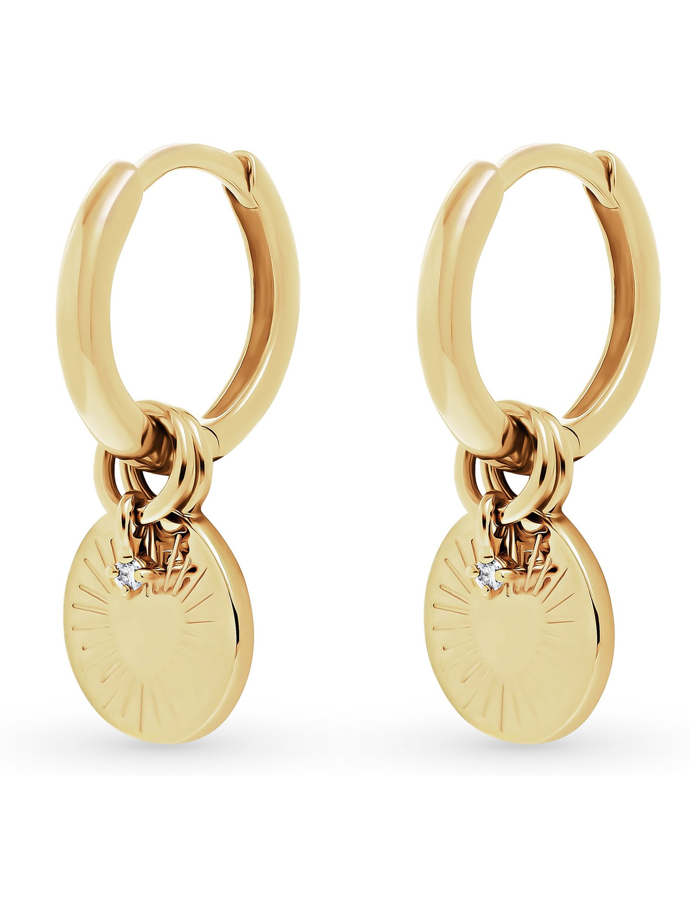 Guido Maria Kretschmer Jewellery Ohrringe in Gelb: Vorderseite