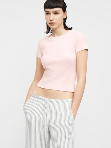 Tricou de la HOLLISTER pe roz