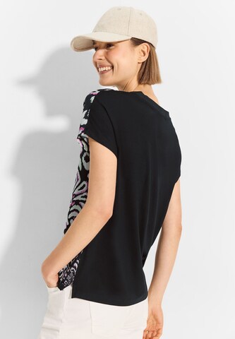 CECIL T-Shirt in Schwarz