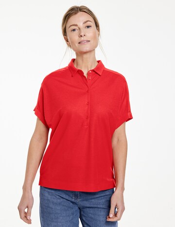 GERRY WEBER Shirt in Rood: voorkant
