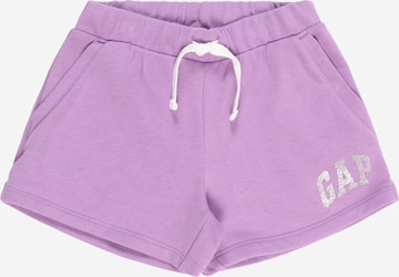 GAP Regular Pants in Purple: front