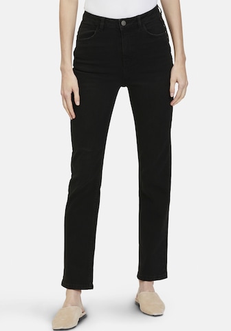 TAMARIS Slimfit Jeans in Schwarz: predná strana