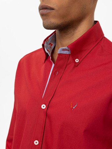 Regular fit Camicia di By Diess Collection in rosso