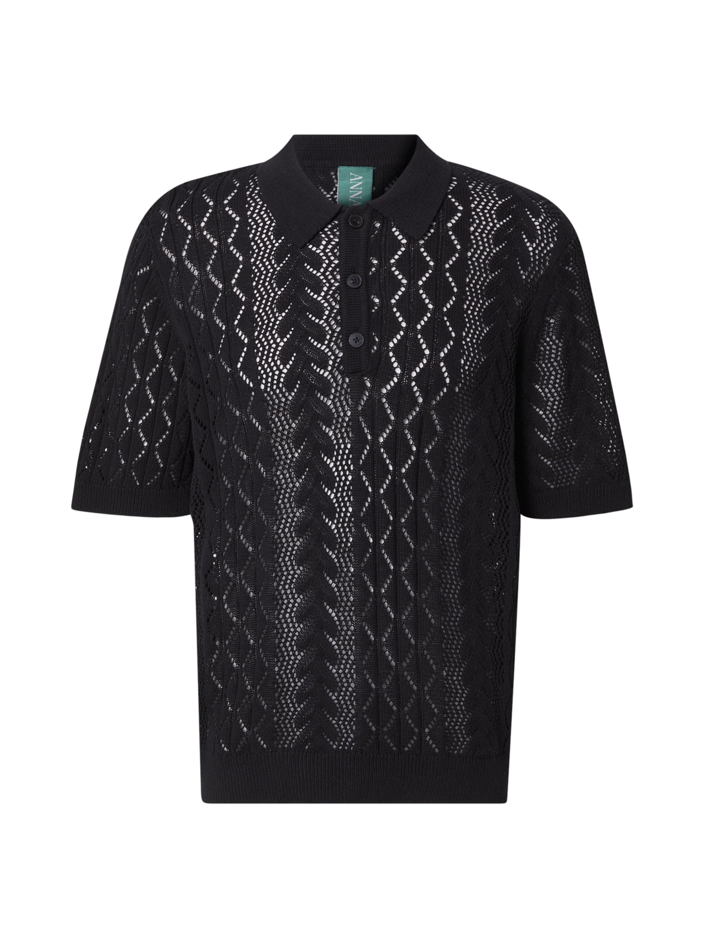 ANNARR Sweater 'ANRMANI' in Black: front