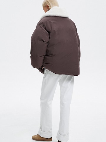 Estro Between-season jacket '11332' in Brown