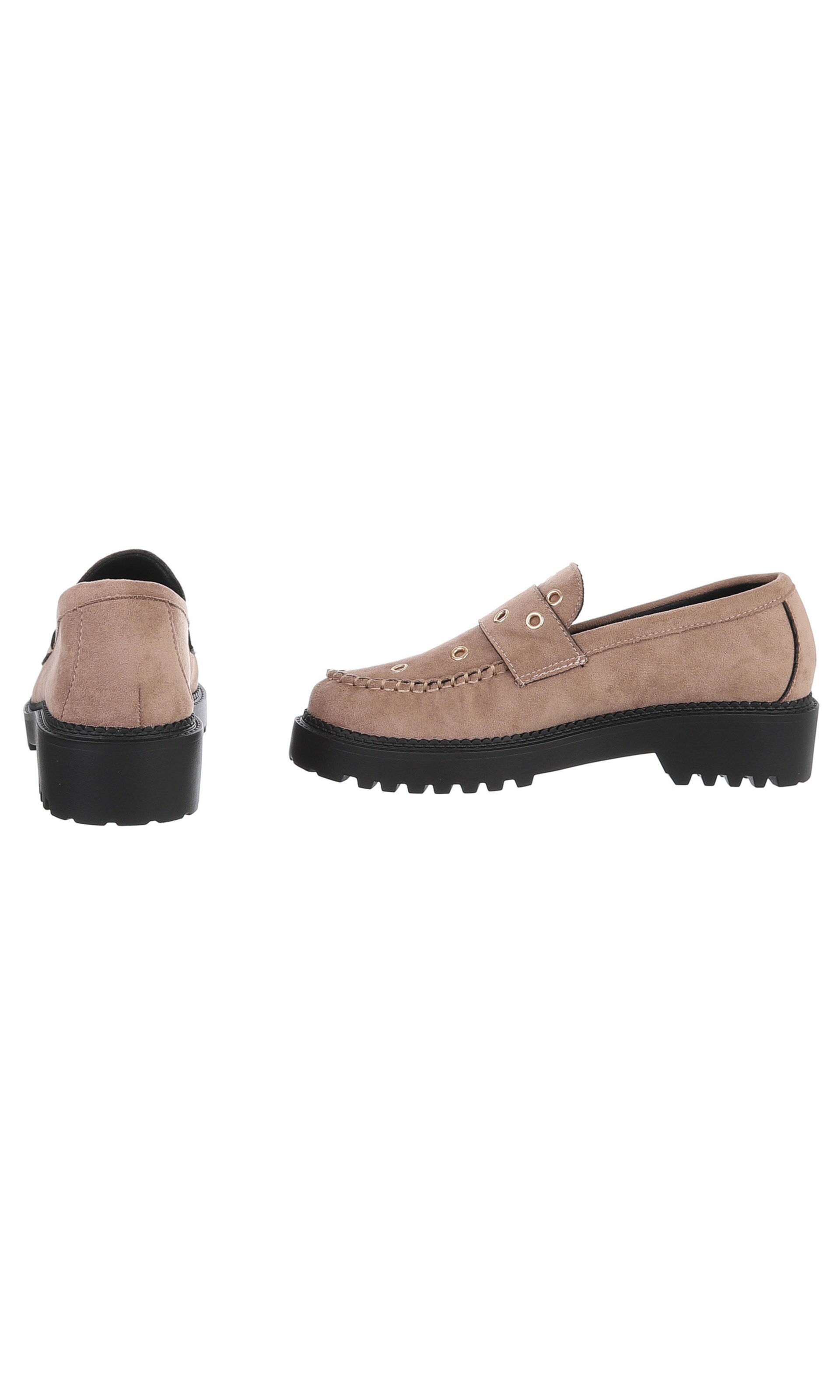 Ital-Design Classic Flats in Brown