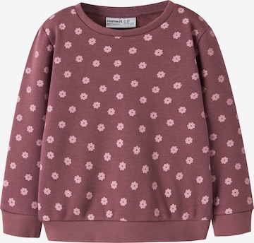 NAME IT Sweatshirt 'NMFDAVINA' in Purple: front