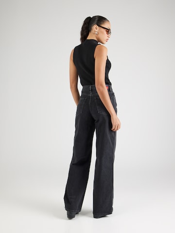 Wide Leg Jean 'CLAIRE' Tommy Jeans en noir