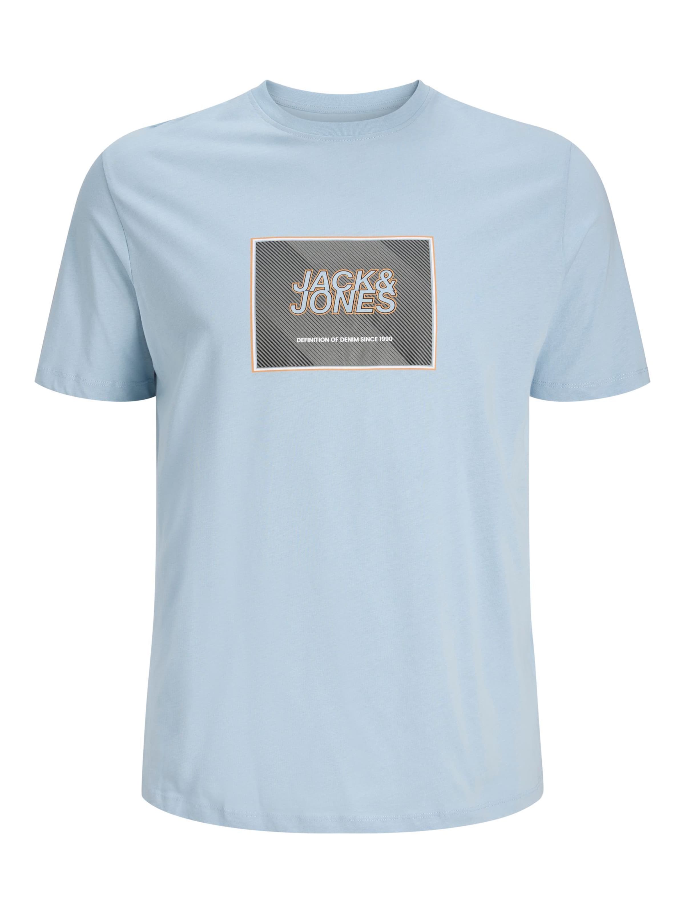 Jack & Jones PlusMajica 'JJRain' - plava boja