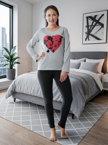 Disney Minnie Mouse Pyjama 'Herzen'‌‌‌‌‌‌‌‌‌ in Mischfarben
