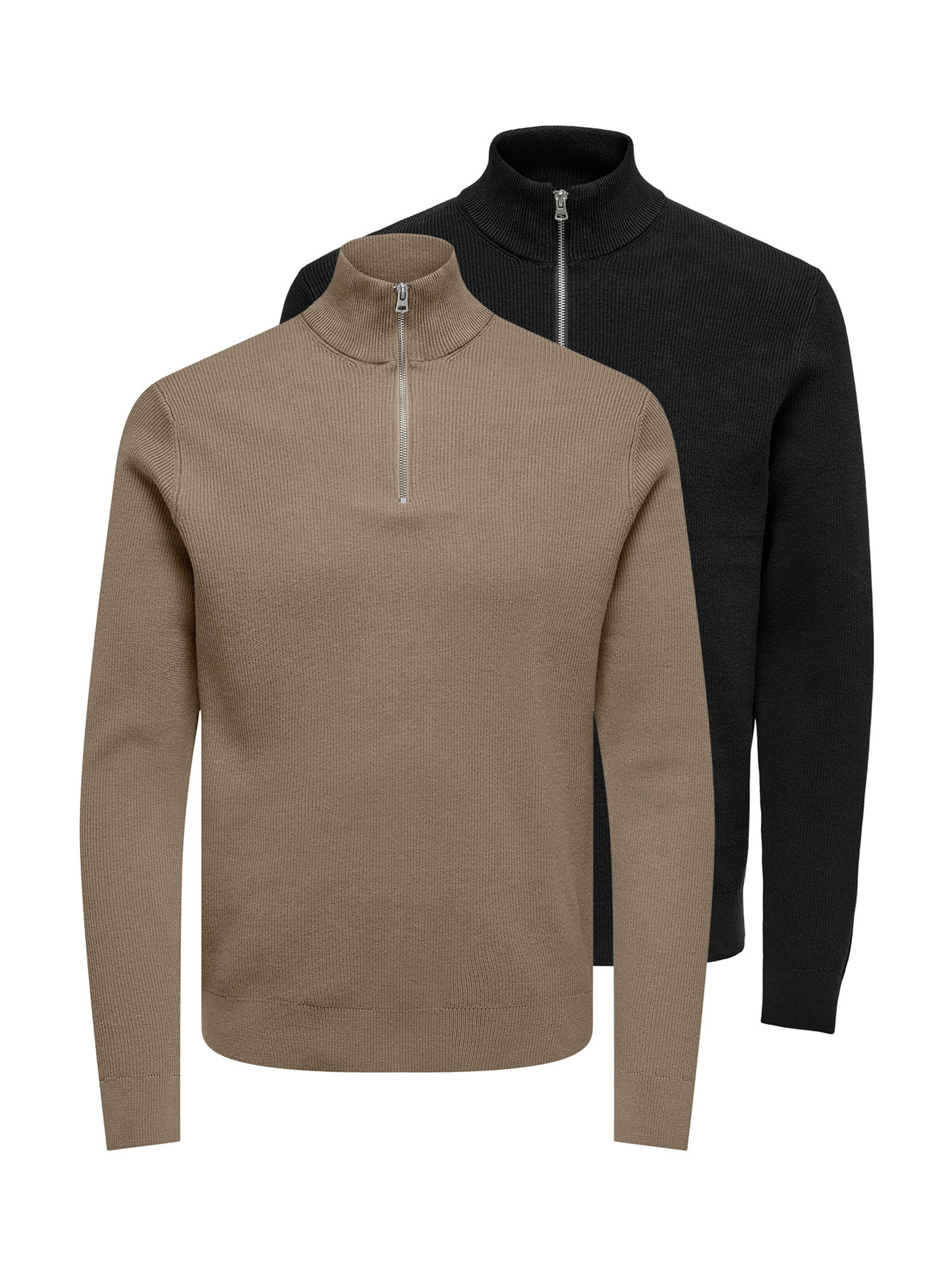 Only & Sons Sweatshirt 'Phil' in Black: front